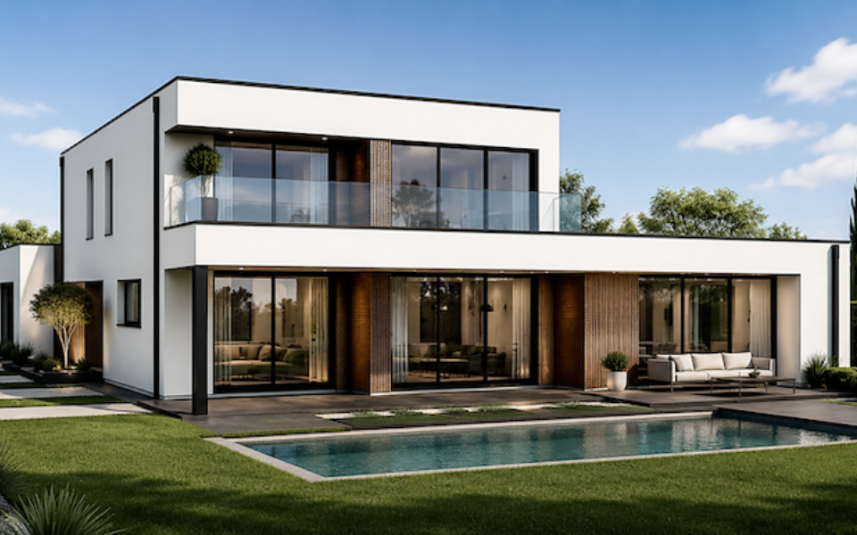 Maison cubique golf